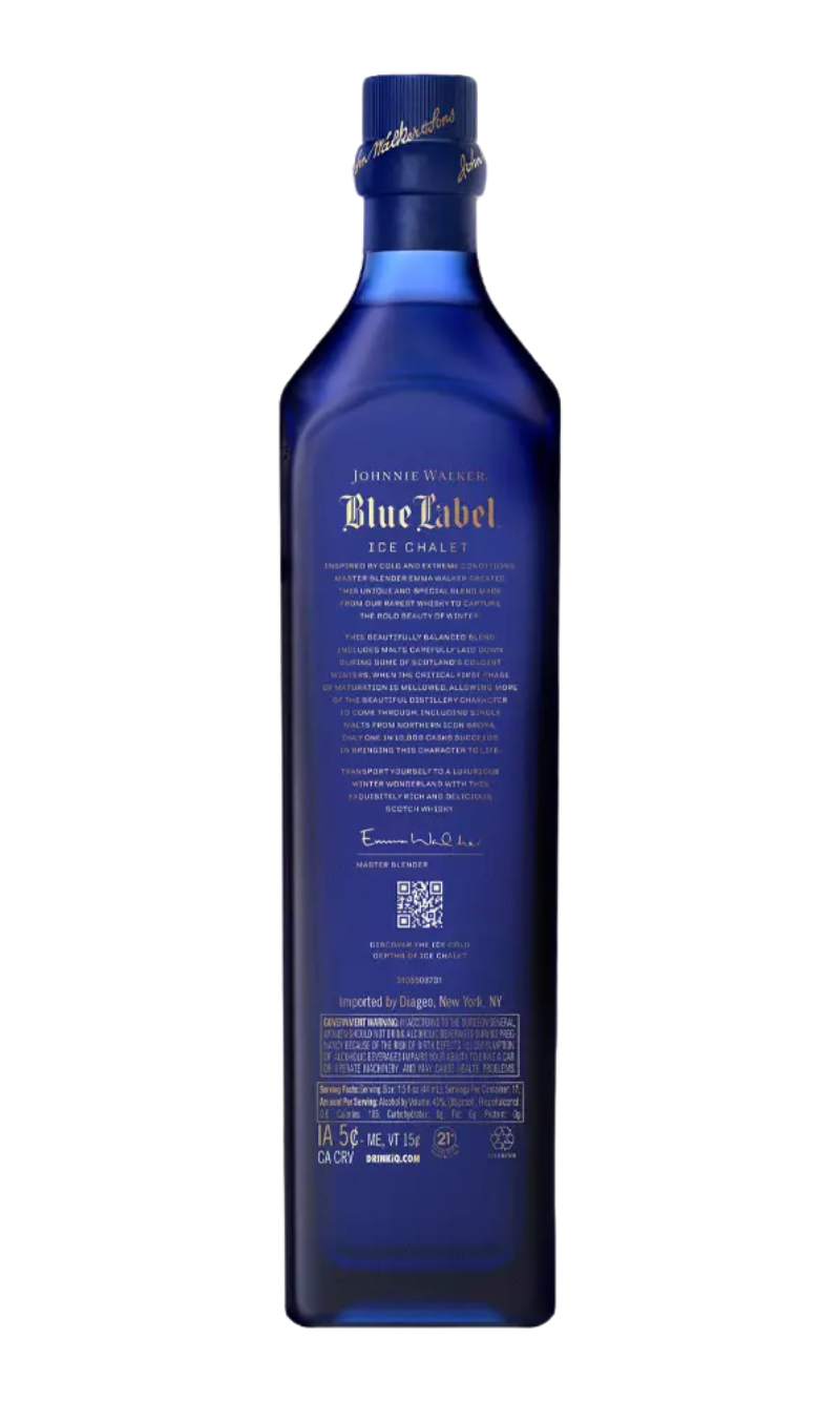 Johnnie Walker Blue Label Ice Chalet 700ml - Image 4
