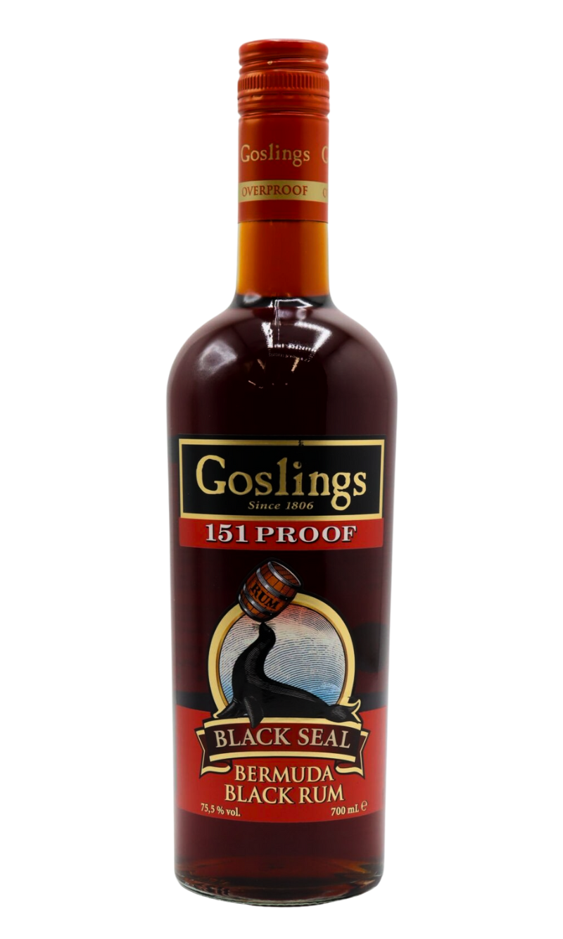 Goslings 151 Proof Black Seal 700ml