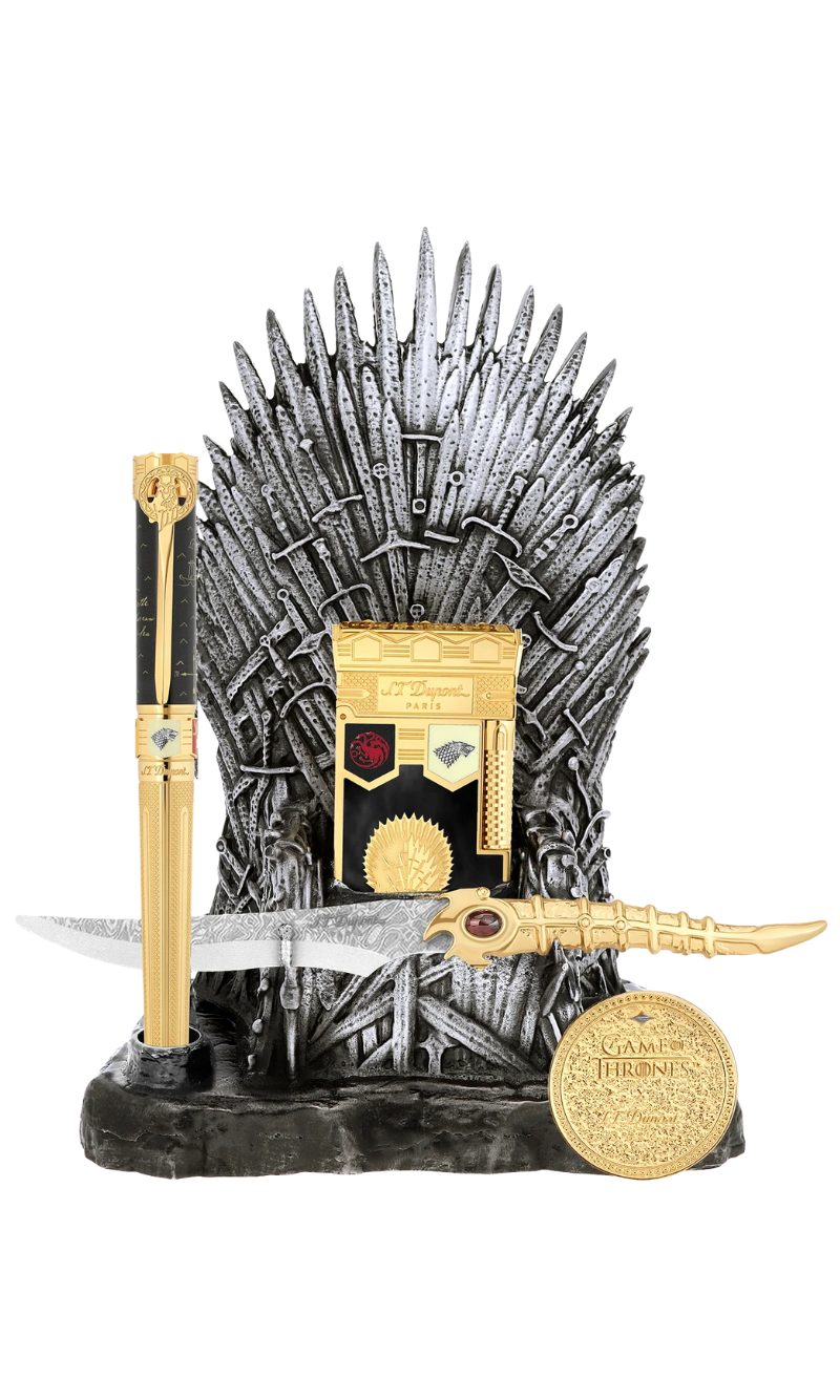 ST Dupont Prestige Set Fire and Writing For The Throne