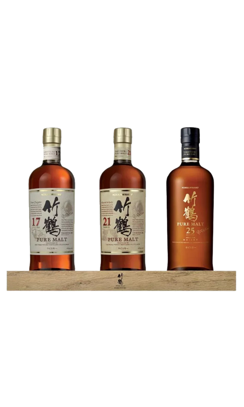 Nikka Taketsuru Exclusive Set (17 + 21 + 25 Years) 700ml